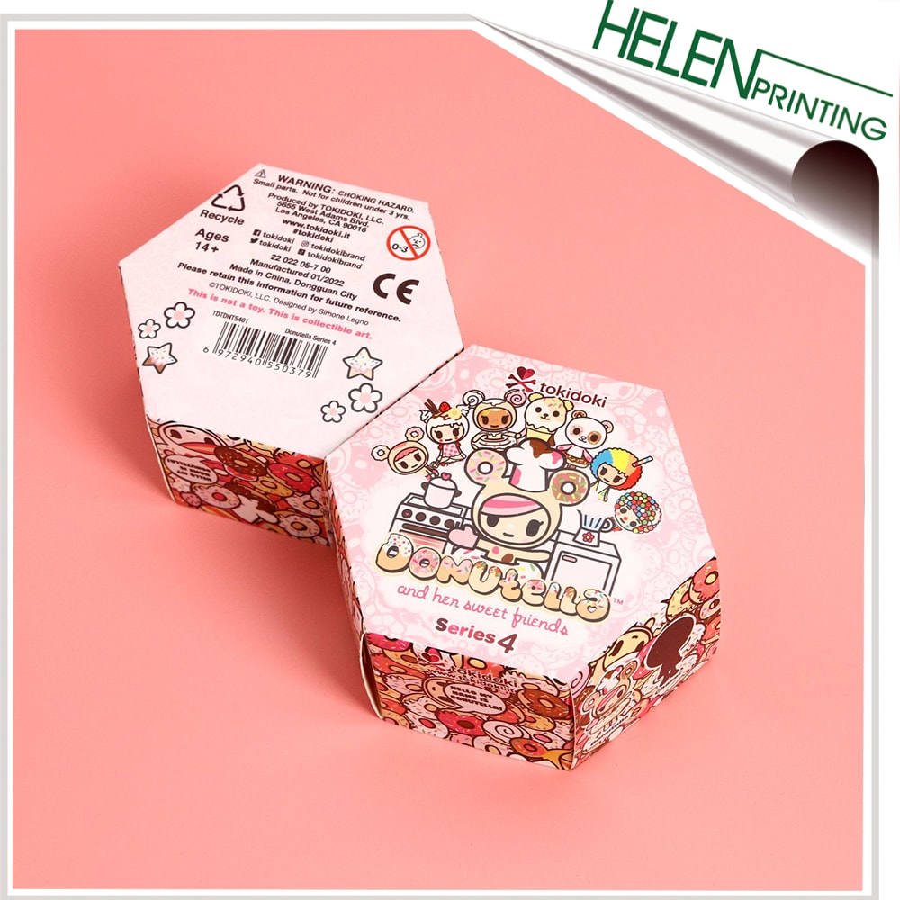 粉色可愛(ài)天地蓋盒